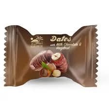 Hazelnut Milk Chocolate Dates 1 kg