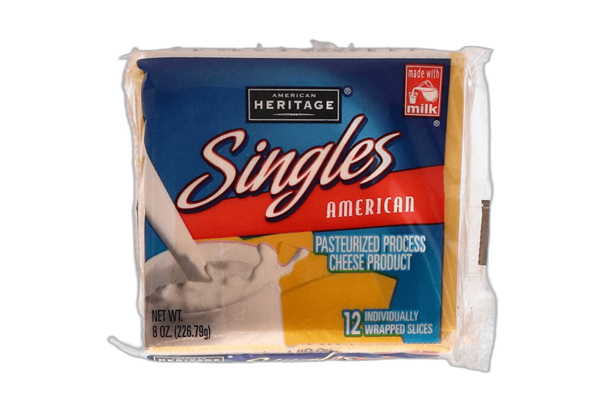 Heritage Single Pasteurized Cheese 227 g