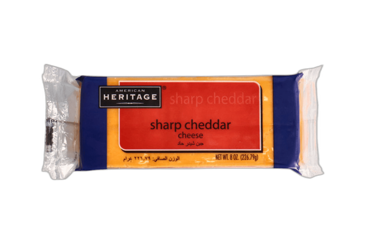 Heritage Sharp Cheddar Cheese 227 g