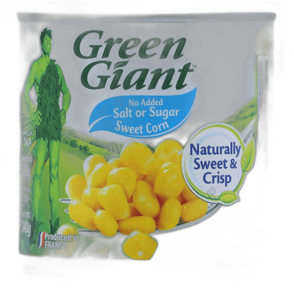 Green Giant Salt and Sugar Sweet Corn, 340g