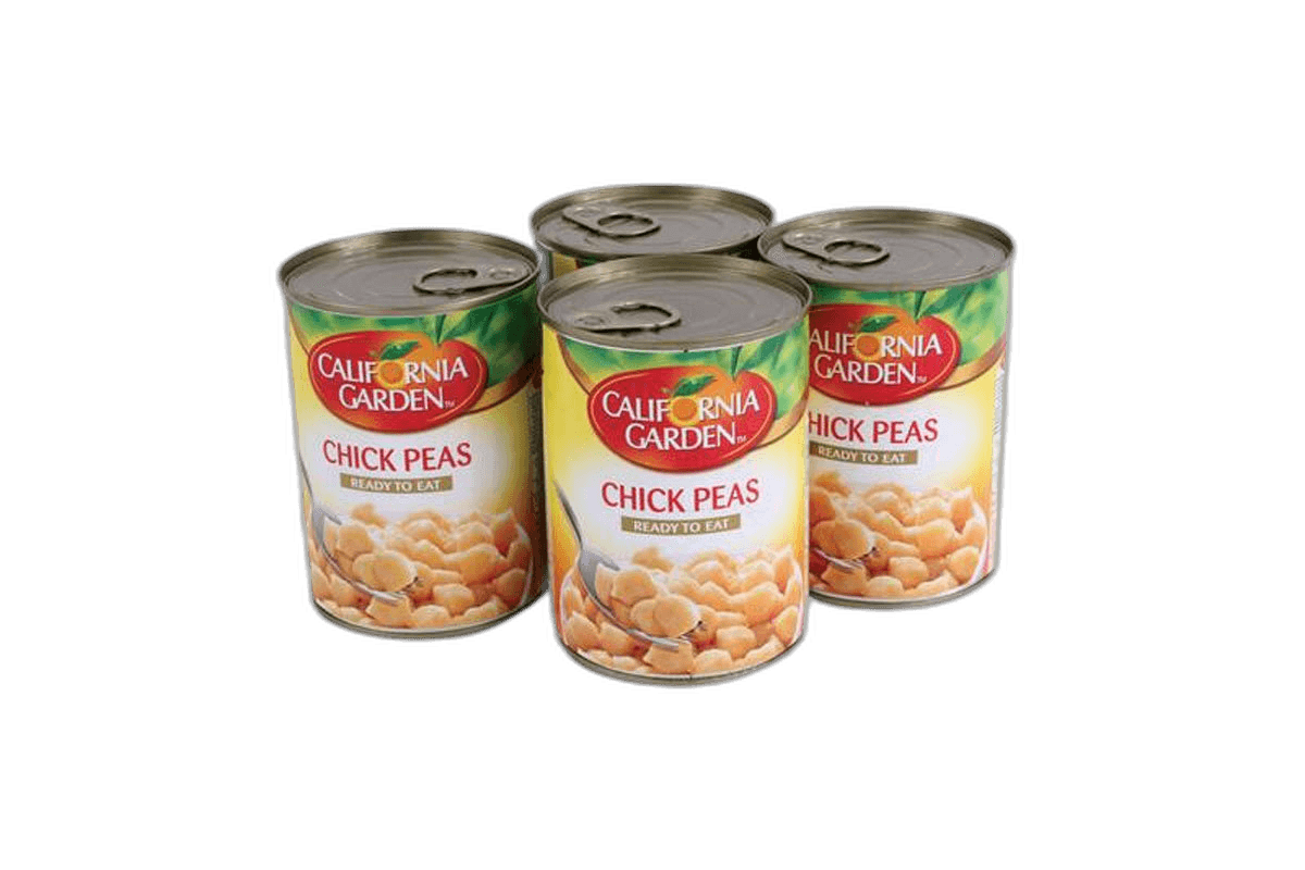 California Garden Chick Peas 4 x, 400g