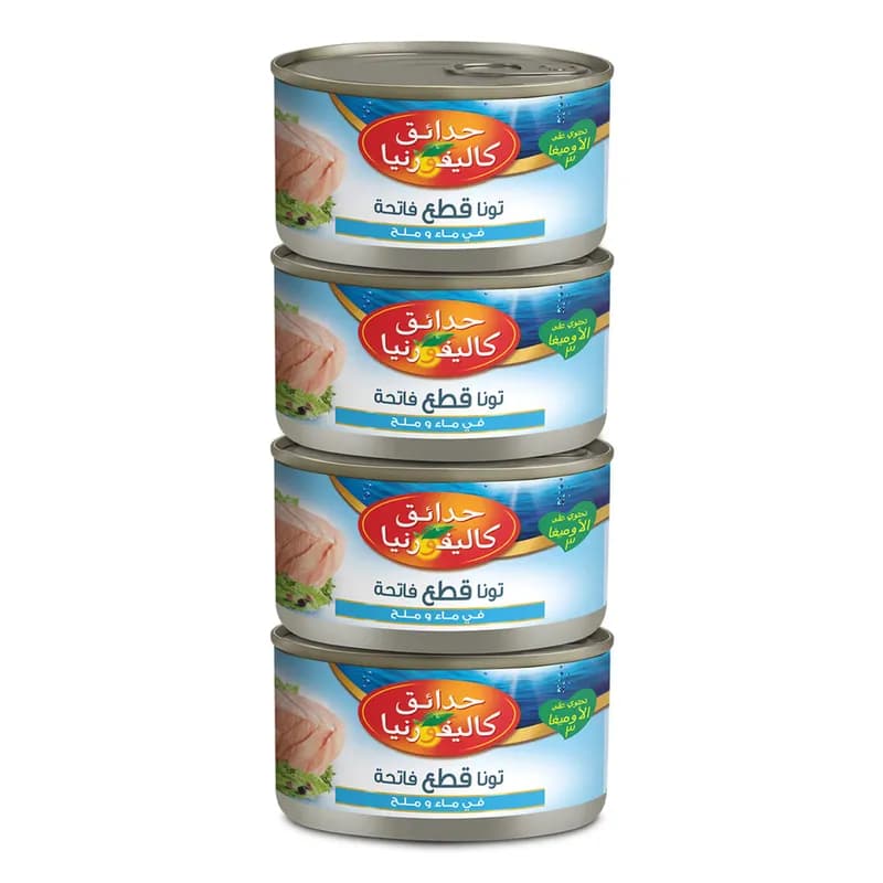 California Garden White Tuna in Water 4 x 170 g
