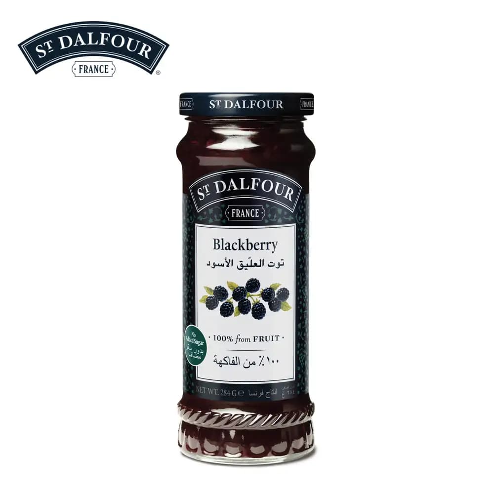 St. Dalfour Black Raspberry Jam, 284g