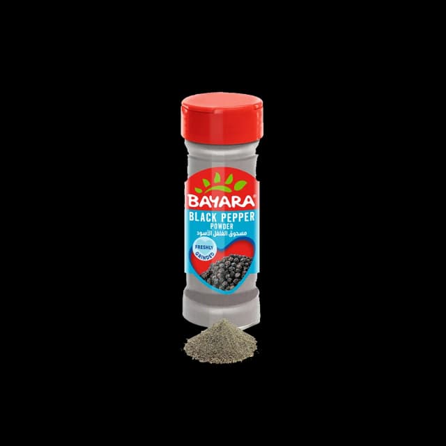 Bayara Black Pepper Powder, 100ml (45g)