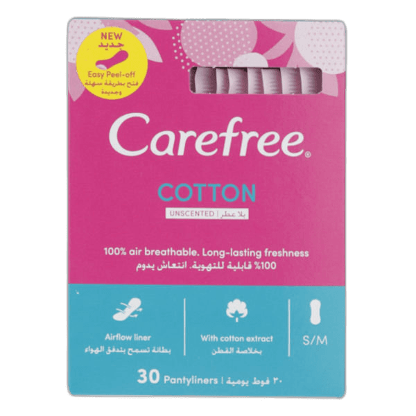 Carefree Breathable Ifw Fem Pad 30s