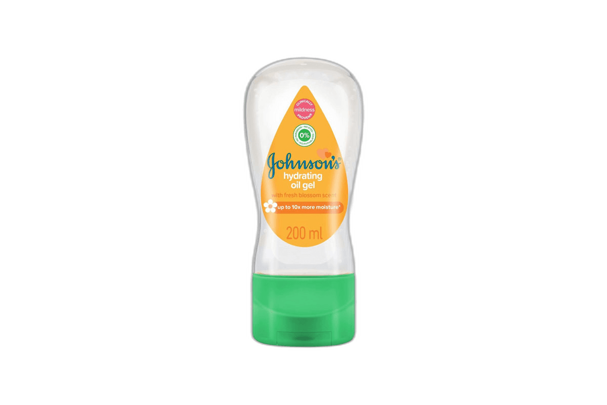 Johnson's Hydrating Baby Oil Gel, 200ml