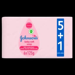 Johnson's Baby Soap with Lotion 6 x, 125g - image 2