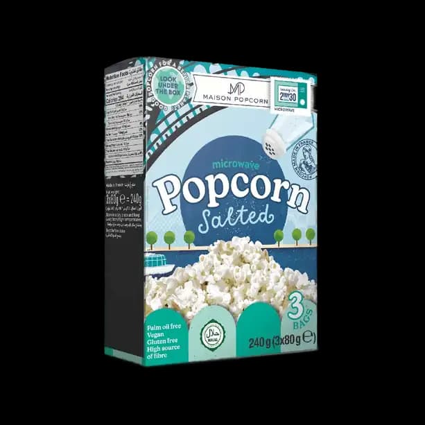 Maison Pop Corn Salt Popcorn 240g