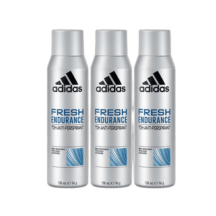 Adidas Body Spray 48h Fresh Endurance 3 x 150 ml