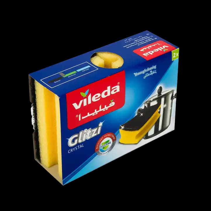 Vileda Glitzi Sponge 2 Pack