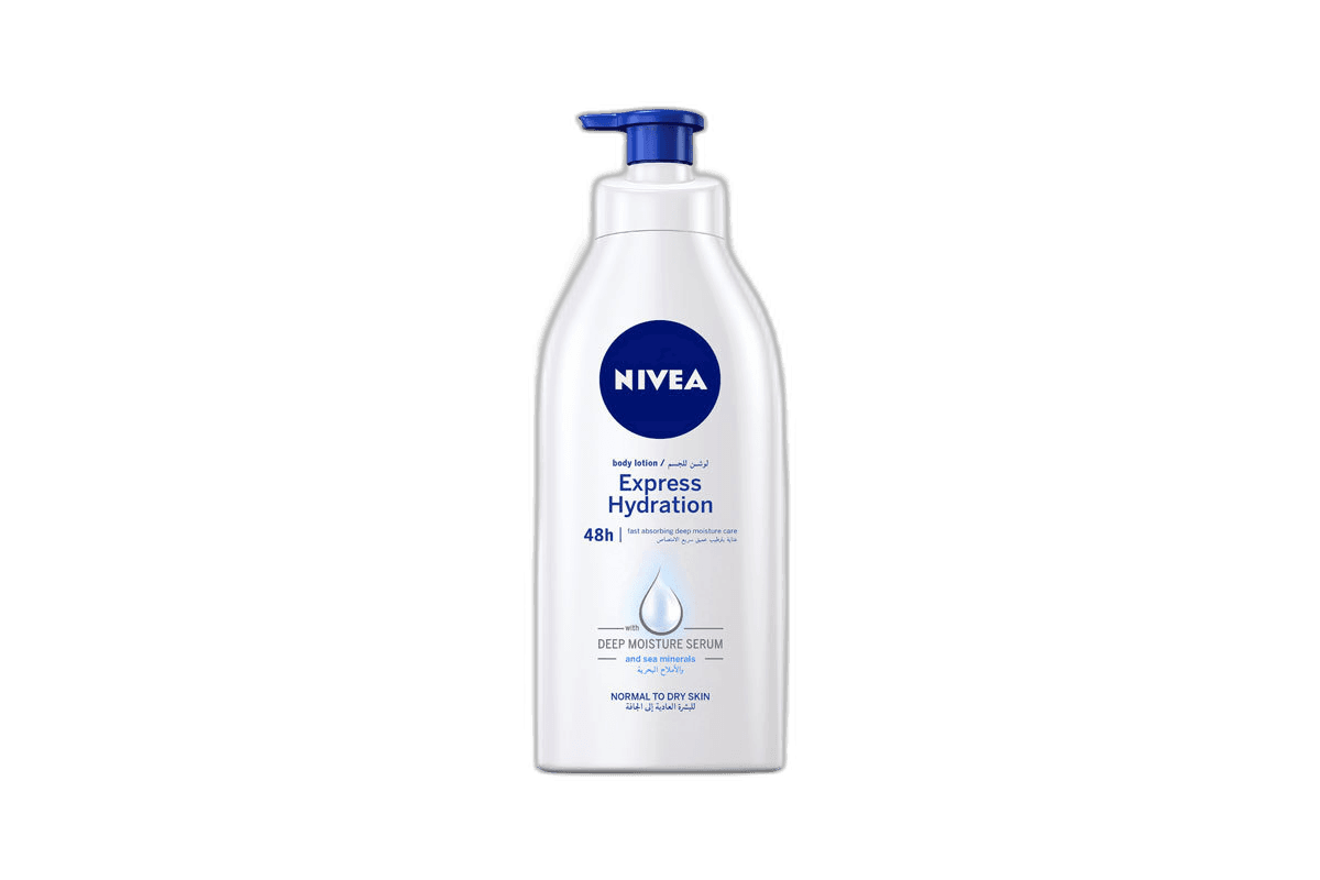 Nivea Express Moisturizing Body Lotion 625 ml