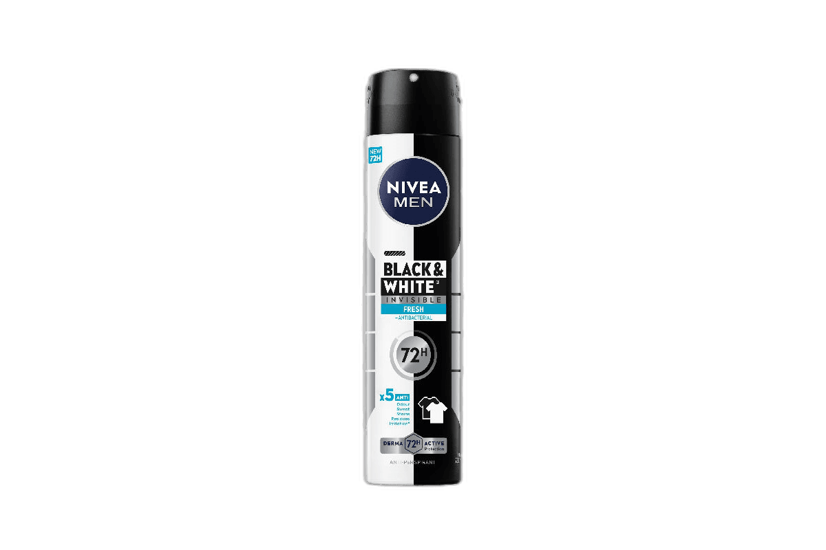 Nivea Inv Black and White Fresh Deodorant 200 ml