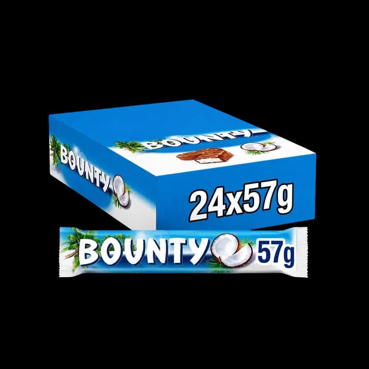 Bounty Double Chocolate 24 x, 57g