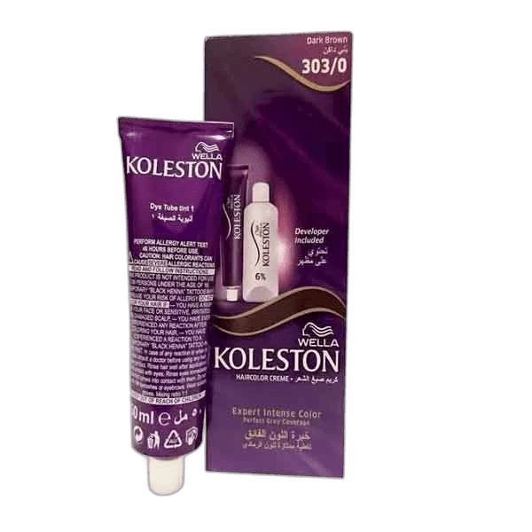 Koleston K2000 MS Dark Brown 303/0 Hair Color 50 ml