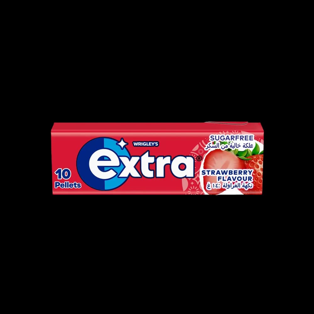 Wrigleys Extra Strawberry Chewing Gum 10 Pack