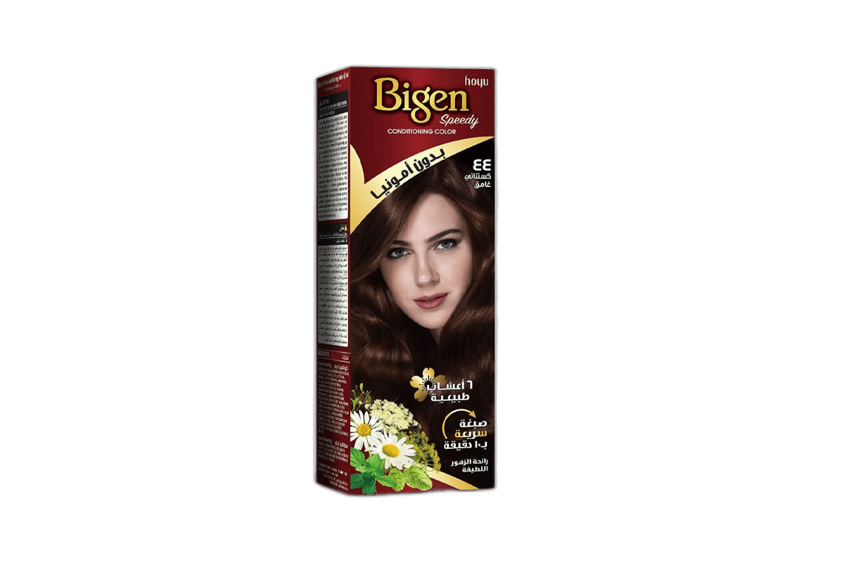 Bigen Speedy Women Deep Chestnut No.40