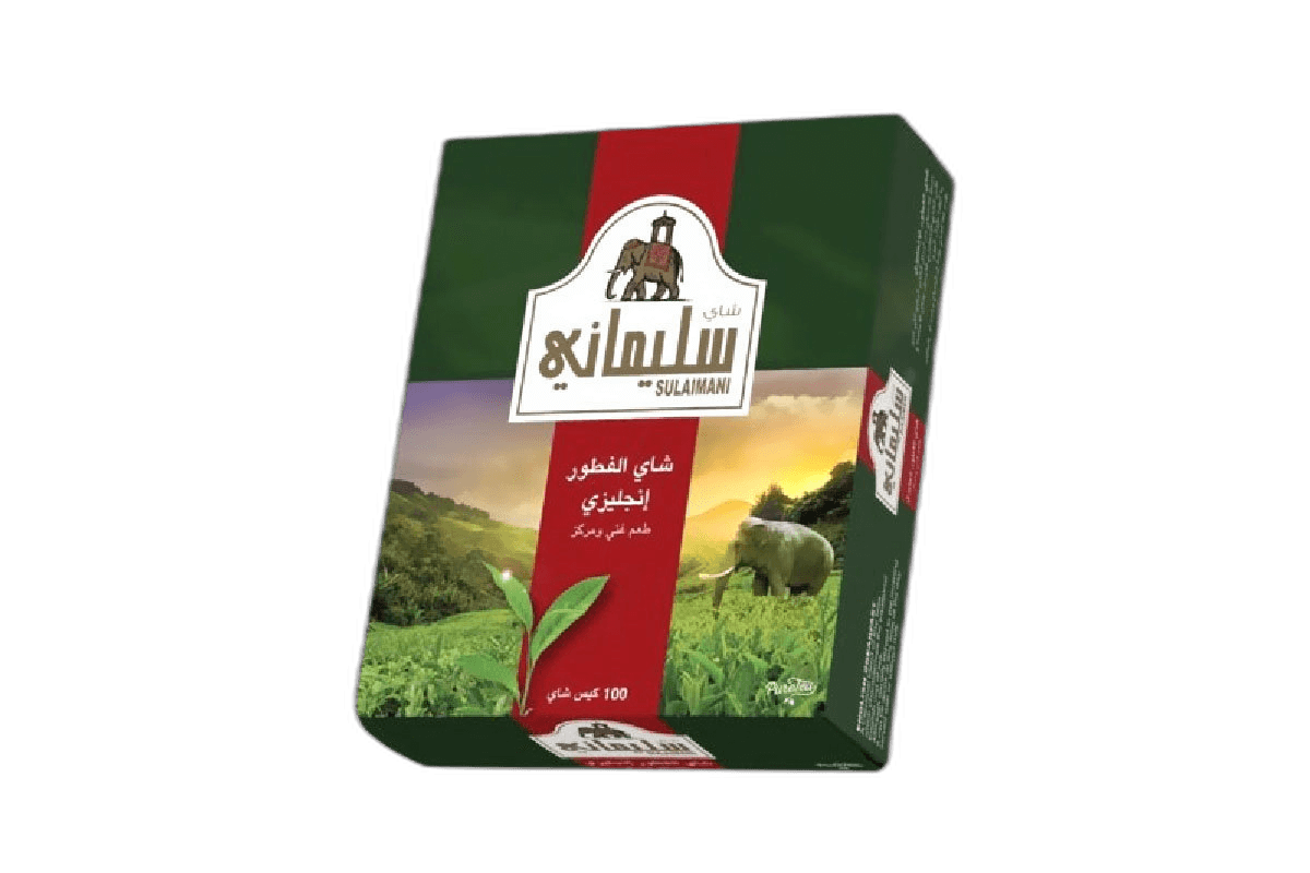 Sulaimani English Breakfast Tea Bag 100 Pack