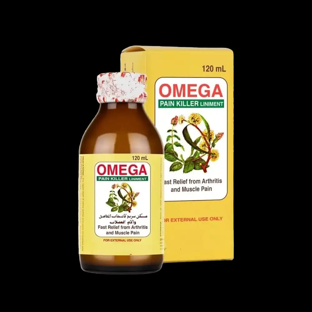 Omega Pain Killer, 120ml with O Cover