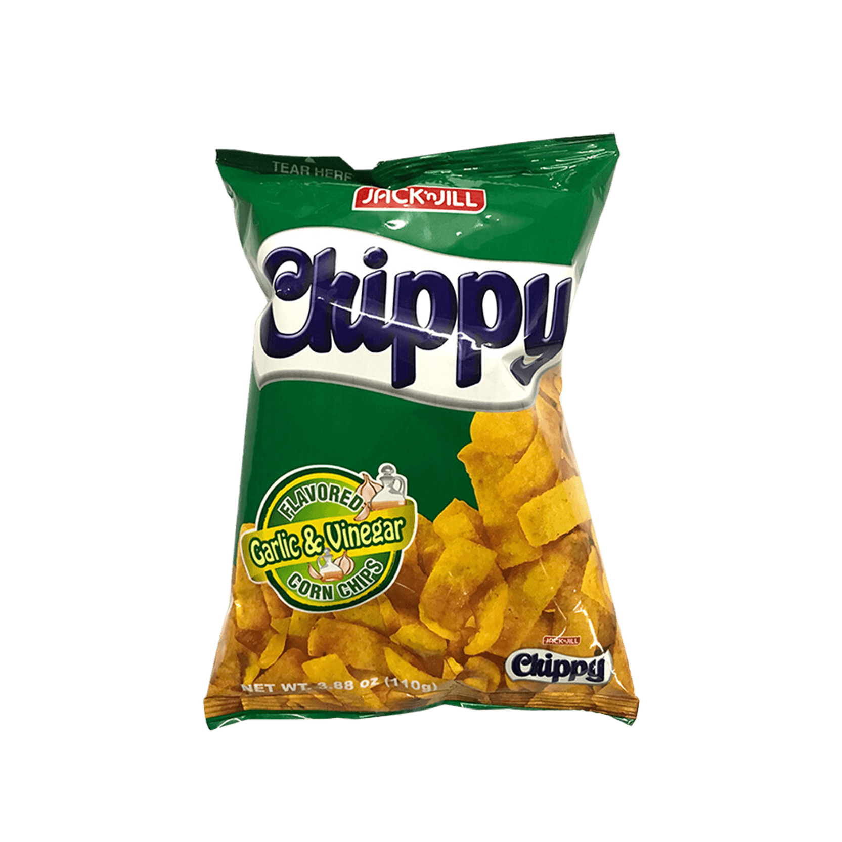 Phl Jack N Jill Chippy Garlic Vinegar Chips 110 g