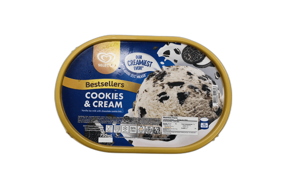 Selecta Sup Cookies & Cream 750 ml