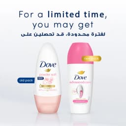 Dove Deodorant Powder Soft Roll on, 50ml - image 1