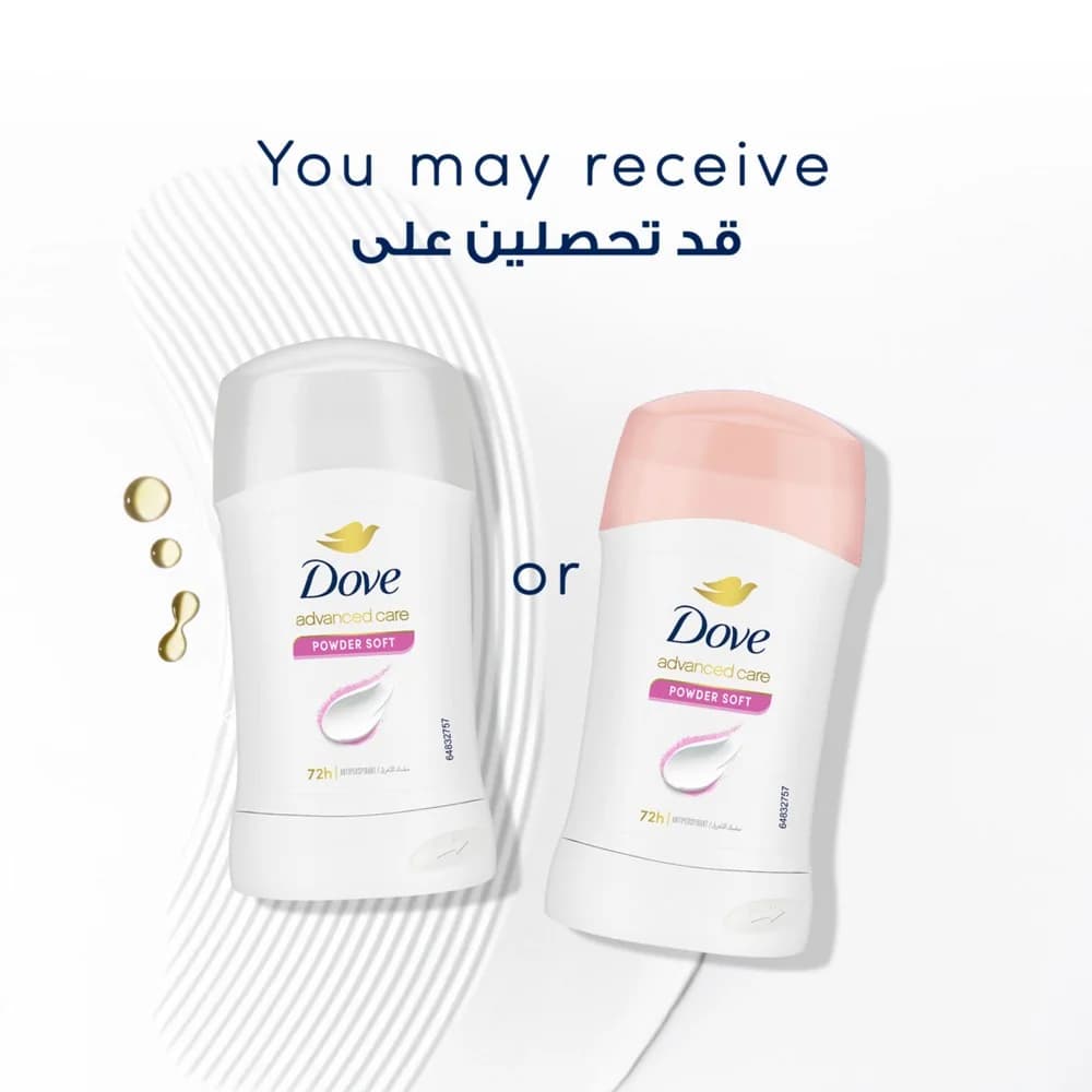 Dove Power Soft Deodorant Stick, 40g