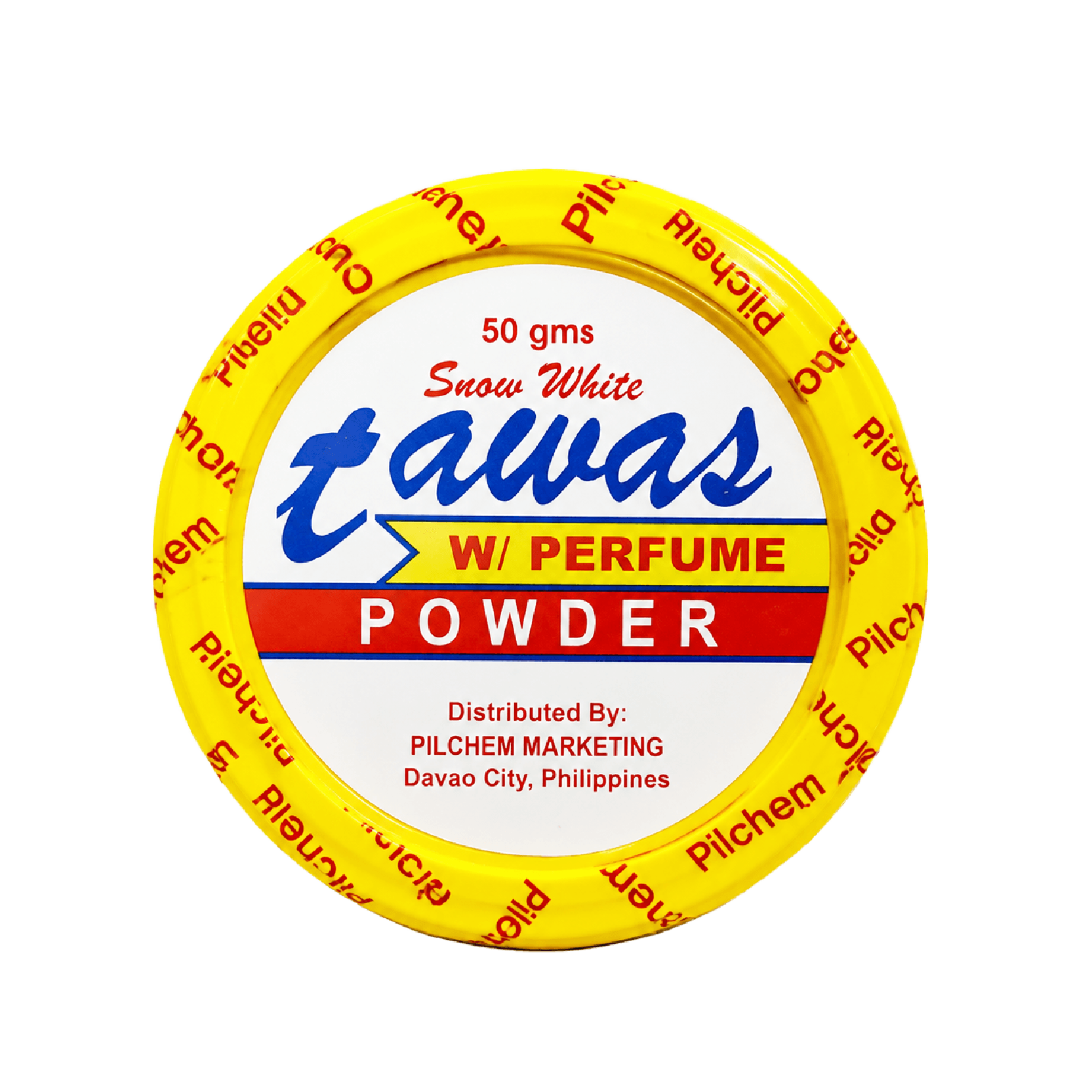 Tawas with Perfume Powder Yellow 50 g