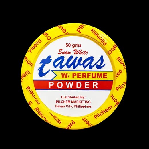 Tawas with Perfume Powder Yellow, 50g