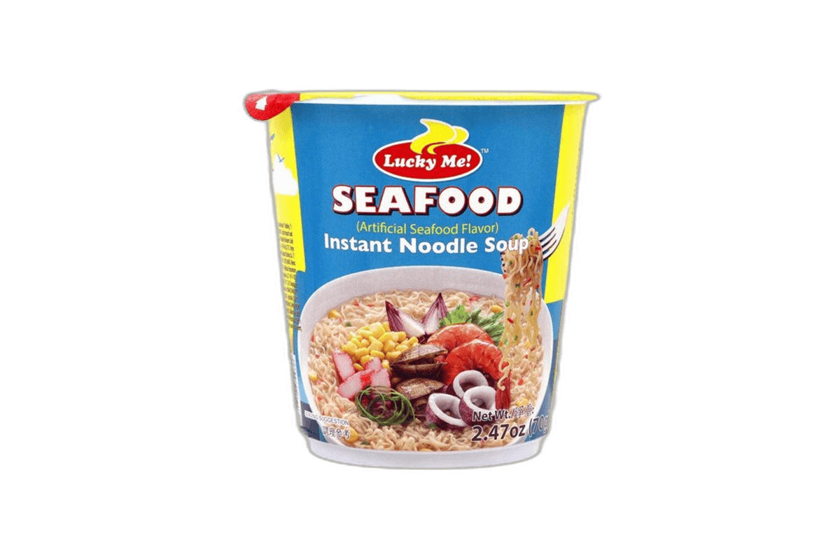 Lucky ME Supreme Big Bowl Cup Seafood Noodles, 70g