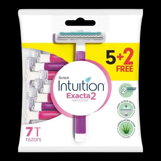 Schick Extra II Sensitive Razors 5+2 pcs
