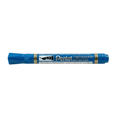 Pentel Chisel Tip Permanent Marker Blue - PE-N860