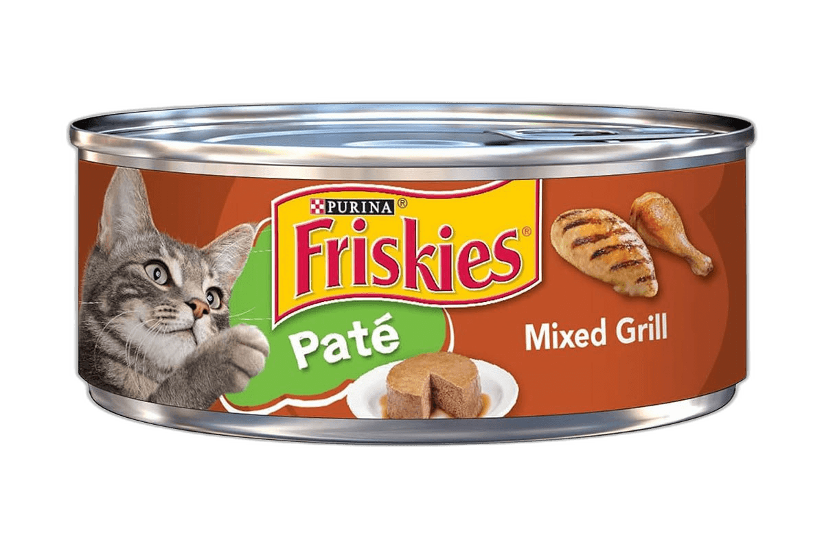 Friskies Cat Food in Gravy Can Mixed Grill 156 g