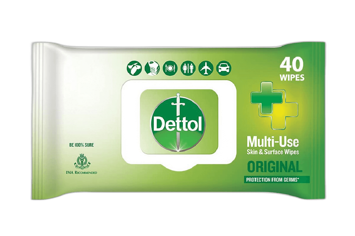 Dettol Antibacterial Wipes 40s