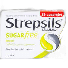 Strepsils Lemon Sugar Free 36 Pack
