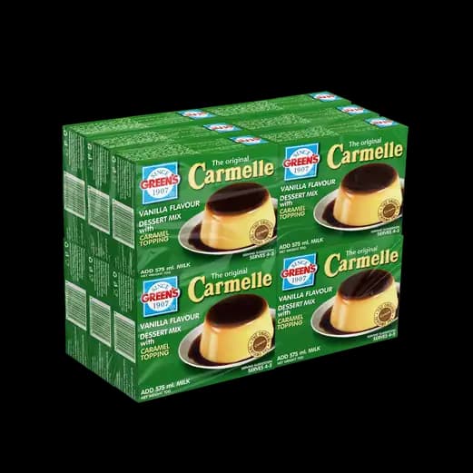 Greens Cream Caramel 12 x, 70g