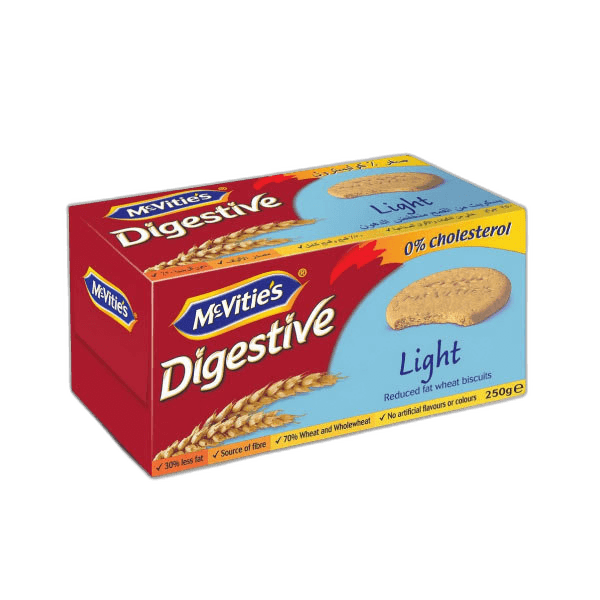 Mcvities Digestive Light Biscuit 250 g