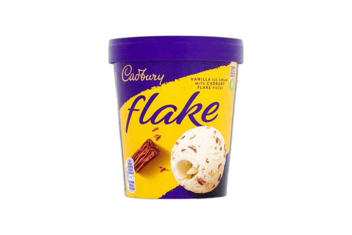 Cadburys Flake Ice Cream, 480ml
