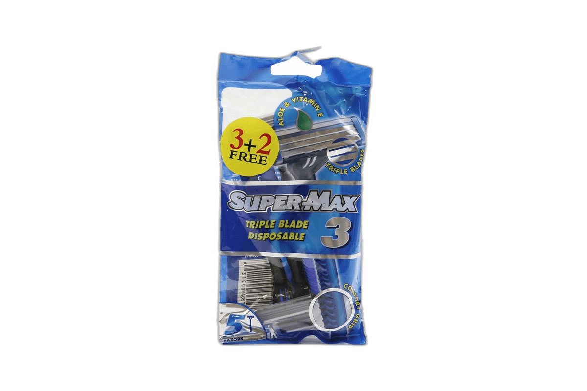 Supermax Smx.3 Triple Dspsble Cmfrt Grip 14 Pack
