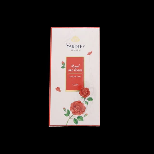 Yardley Red Rose Soap 3 x 100g