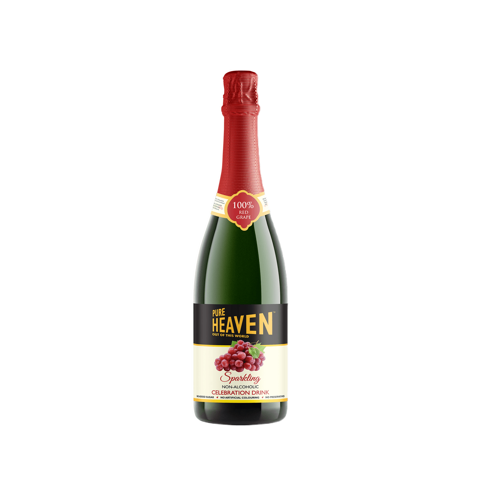 Pure Heaven Red Grape Sparkling Juice 750 ml