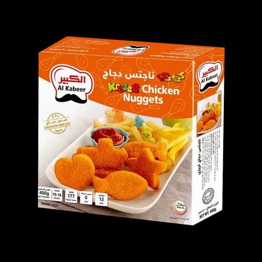 Al Kabeer Krazee Chicken Nuggets 400g