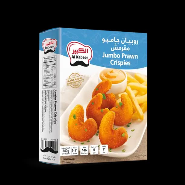 Al Kabeer Jumbo Prawns Crispies 240g