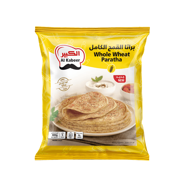 Al Kabeer Whole Wheat Paratha 400g