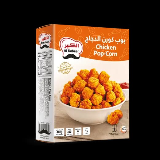 Al Kabeer Chicken Popcorn, 400g