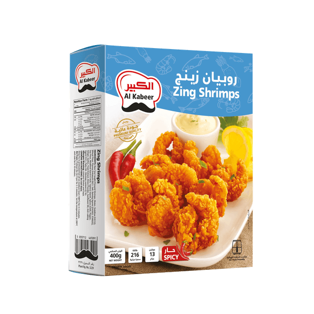 Al Kabeer Zing Shrimps 400g