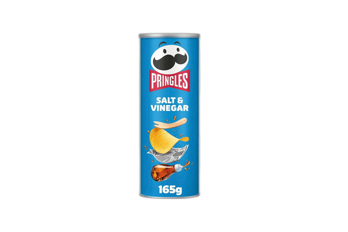 Pringles Salt and Vinegar 165 g