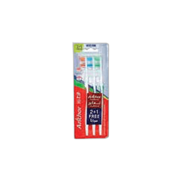 Anchor HI Tip 3 Pack Tooth Brush