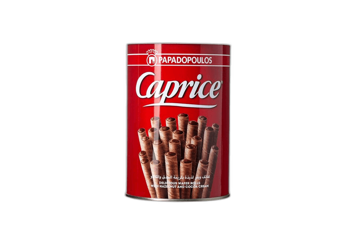 Caprice Hazelnut Rolled Wafers 400 g