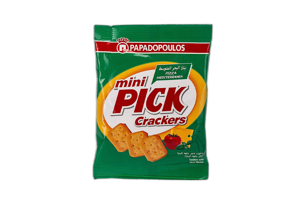 Mini Pick Crackers Pizza Mediterranea 45 g