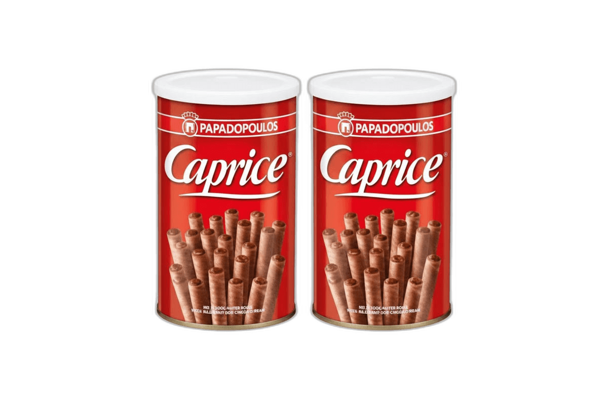 Caprice Rolled Wafers 2 x 115 g